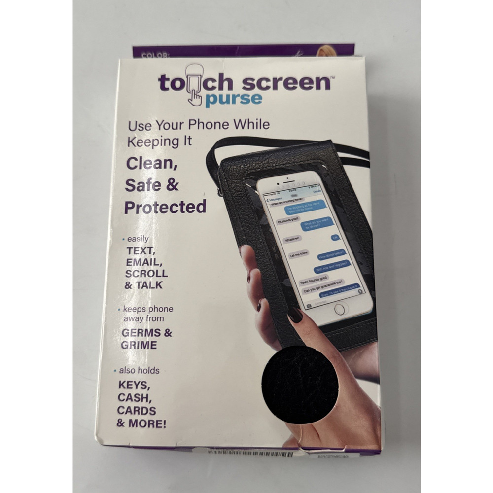 Touch Screen Purse by Lori Greine of Shark Tank Women’s Crossbody Cell Phone